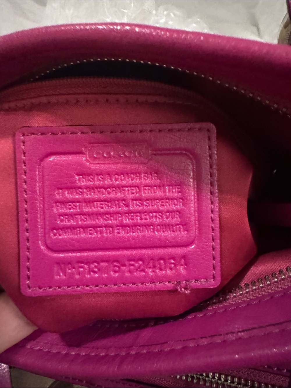 Coach Daisy Signature Emma Tote (often referred to as a Mia Satchel or Tote - Picture 5 of 7